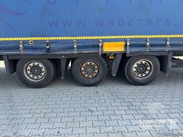 Semirremolque abierto con toldo Schmitz Cargobull Curtainsider Mega