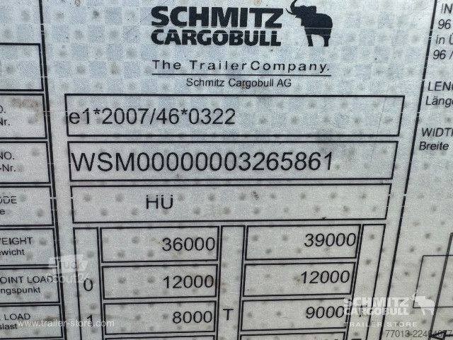 Semirremolque abierto con toldo Schmitz Cargobull Curtainsider Mega