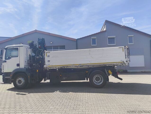 Kipper met kraan MAN TGM 18.290