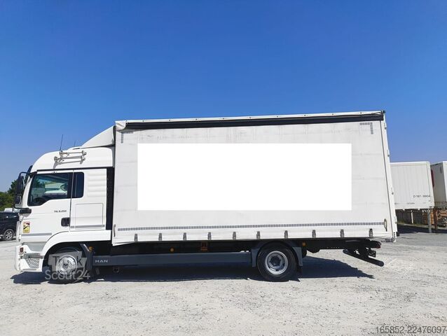 Bīdāmais tents MAN TGL 8.250 XXL Plane Standklima AHK 4x2