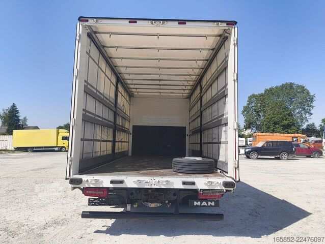 Bīdāmais tents MAN TGL 8.250 XXL Plane Standklima AHK 4x2