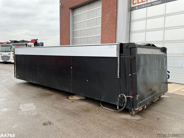 Conteneur à benne amovible Container 22m³ met Hydraulische milieukleppen 