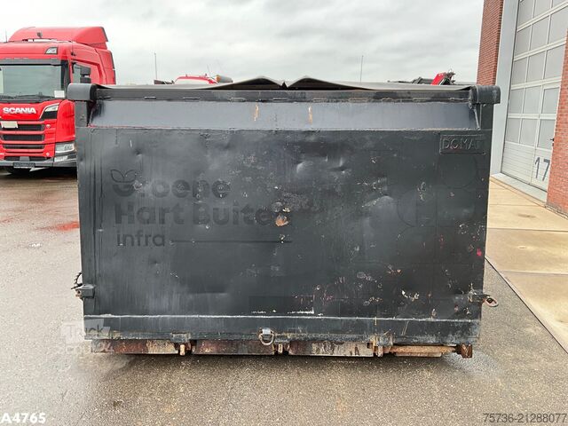 Conteneur à benne amovible Container 22m³ met Hydraulische milieukleppen 