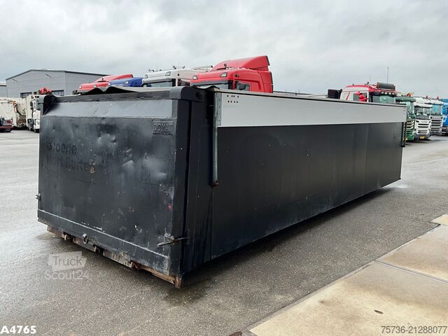 Conteneur à benne amovible Container 22m³ met Hydraulische milieukleppen 