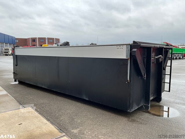 Conteneur à benne amovible Container 22m³ met Hydraulische milieukleppen 