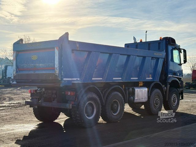 Kipper LKW MERCEDES-BENZ AROCS 4145 8x8 EURO6 Muldenkipper