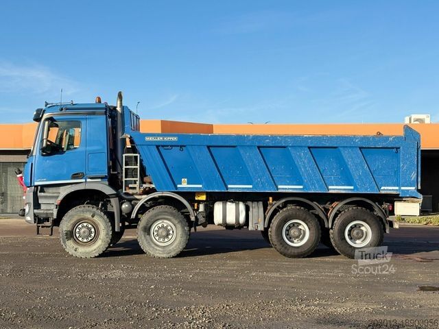 Kipper LKW MERCEDES-BENZ AROCS 4145 8x8 EURO6 Muldenkipper