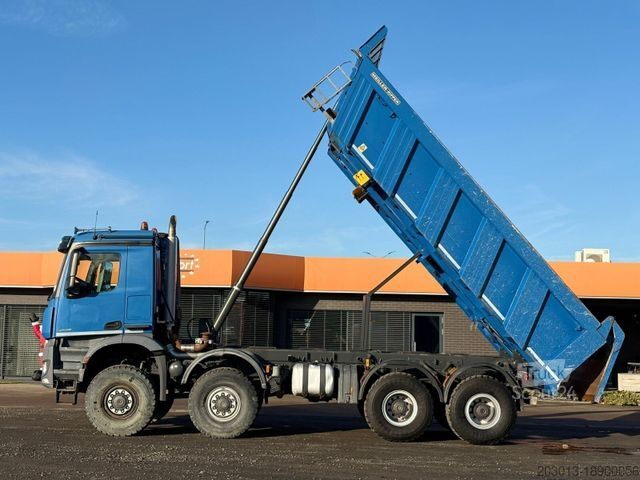 Kipper LKW MERCEDES-BENZ AROCS 4145 8x8 EURO6 Muldenkipper