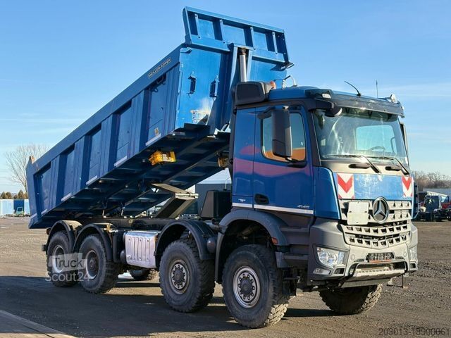 Kipper LKW MERCEDES-BENZ AROCS 4145 8x8 EURO6 Muldenkipper