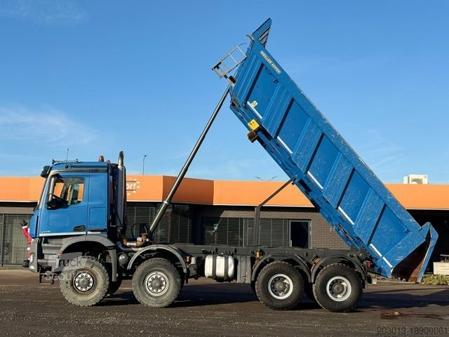 Kipper LKW MERCEDES-BENZ AROCS 4145 8x8 EURO6 Muldenkipper