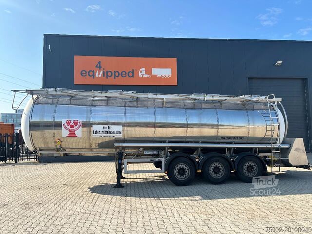 Цистерна за храна Feldbinder FOOD / LEVENSMIDDELEN / LEBENSMITTEL / 33.500L ...