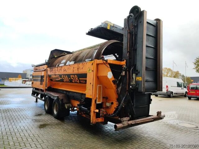 Trommelsieb Doppstadt SM 518 / SM 620 Profi 15x15 mm!
