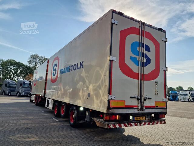 Transporte refrigerado/congelado Scania R580 Topline 6x2*4 Frigo + Burg trailer - Retar...