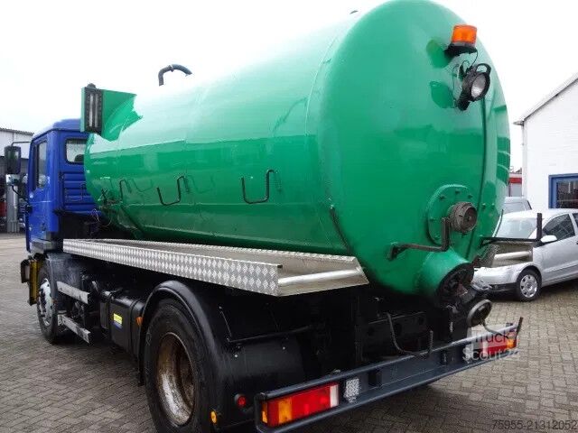Zuigvoertuig MAN 18.284 6CIL VACUUMTANK TOILET TRUCK,MANUAL POMP