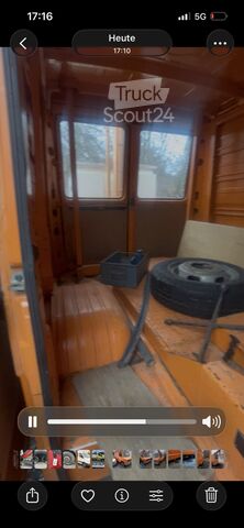 Furgoneta Mercedes-Benz 709  Hoch Lang , Arbeitsbuhne, 117500 Km