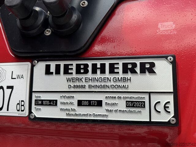 Кран за всякакви терени Liebherr LTM 1070-4.2 - Neuzustand