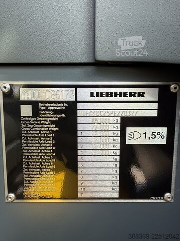 Кран за всякакви терени Liebherr LTM 1070-4.2 - Neuzustand