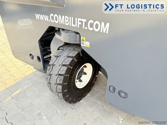четирипосочен мотокар Combilift C4000 GAS DUPLEX 4100 FREE-LIFT CABIN