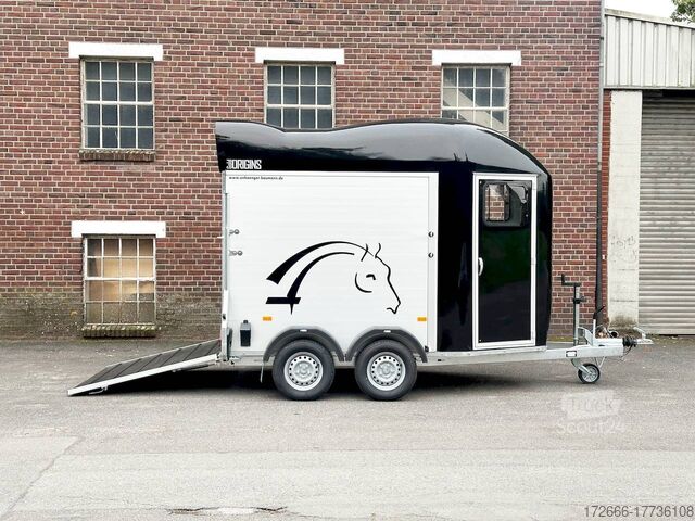 Remorques pour chevaux Cheval Liberte GOLD ORIGINS ALU SCHWARZ 317X167X235CM 2000KG