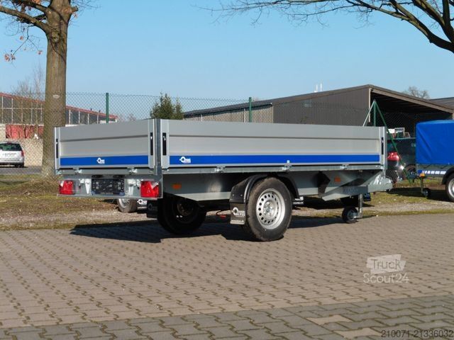 Rimorchio per auto BLYSS Hochlader Anhänger 330x180x40cm 1500kg