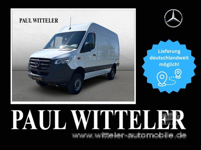Furgone MERCEDES-BENZ Sprinter 319 4x4/SCHWINGSITZ/KAMERA/AHK3,50TO