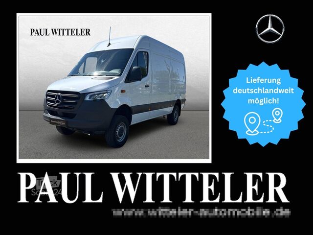 Furgone a tetto alto MERCEDES-BENZ Sprinter 319 4x4/SCHWINGSITZ/KAMERA/AHK3,50TO