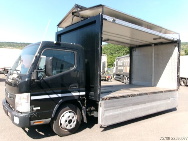 Getränkewagen FUSO Canter 9C18*4,2m Schwenkwand*2x AHK*LBW*3 to NL!