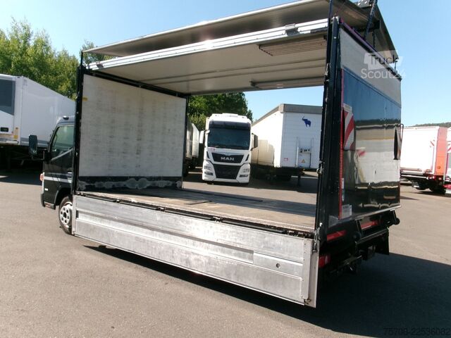 Getränkewagen FUSO Canter 9C18*4,2m Schwenkwand*2x AHK*LBW*3 to NL!