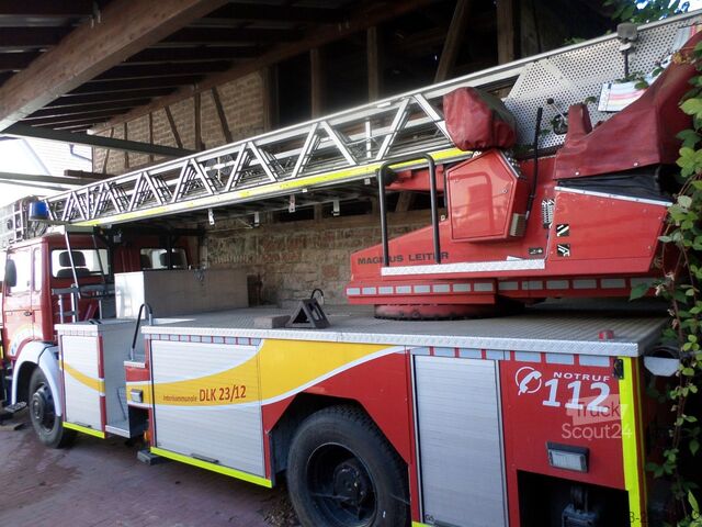 Spezial-LKW MAGIRUS DEUTZ Feuerwehr Drehleiter Magirus DLK 23/12    1 hand