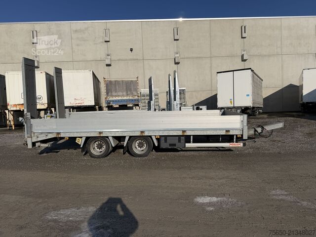 Lavtlaster tilhenger Humbaur HBTZ 136224 TA-BS  13,6 T Tandemtieflader