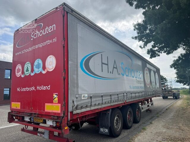 Przesuwne plandeki Pacton T3-001 ALU Borden / SAF Disc / NL Trailer / APK...