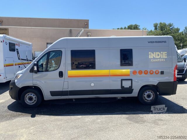 Campingvogn/autocamper 2023 Fiat Ducato Weinsberg Carabus Manuel | L3H2