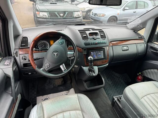 Bestelwagen dubbele cabine Mercedes-Benz VIANO **3.0V6-BELGIAN ORIGINE**