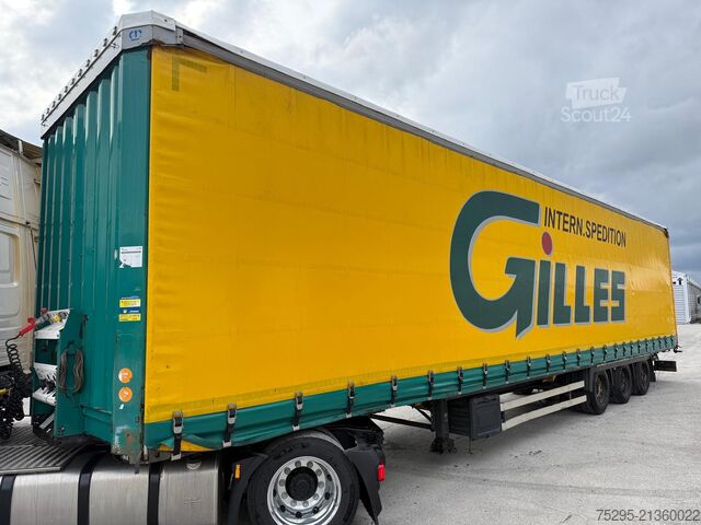 Užitkové vozidlo Krone 3Achs MEGA Staplerhalter !Achsschaden! SAF Lift