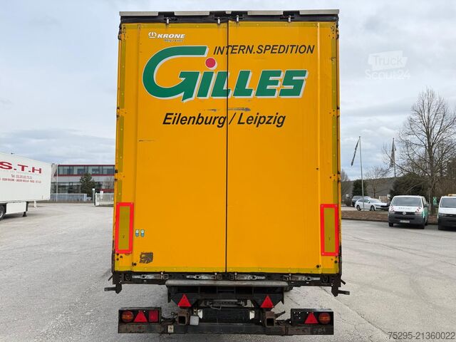 Užitkové vozidlo Krone 3Achs MEGA Staplerhalter !Achsschaden! SAF Lift