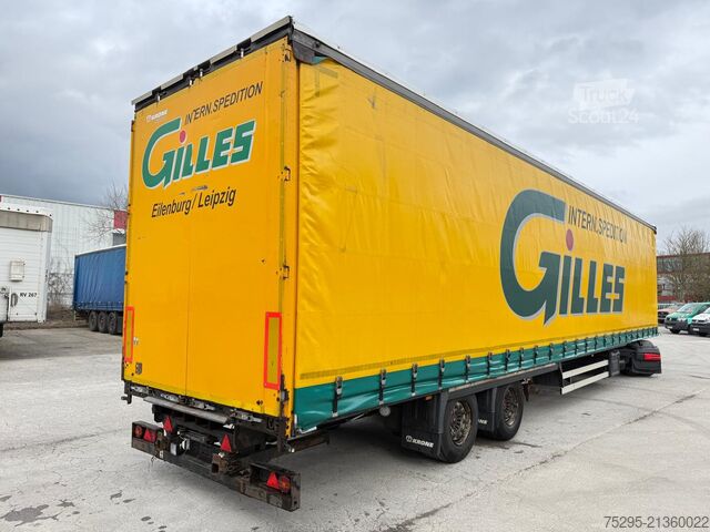 Užitkové vozidlo Krone 3Achs MEGA Staplerhalter !Achsschaden! SAF Lift