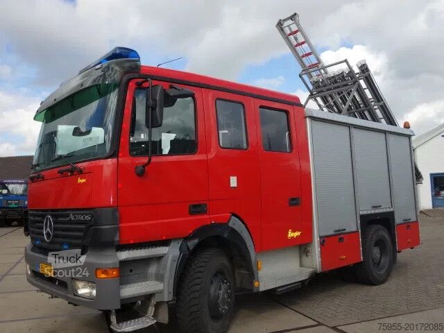 Wóz strażacki Mercedes-Benz Actros 1831 4X4 ZIEGLER BOMBEROS POMP,2500 L TANK