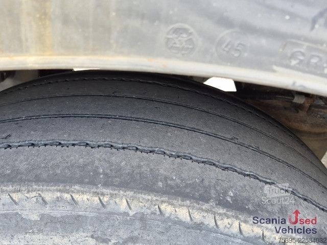 Öppen semitrailer Meusburger MPS 3 - 2xLenkachsen - Baustoff