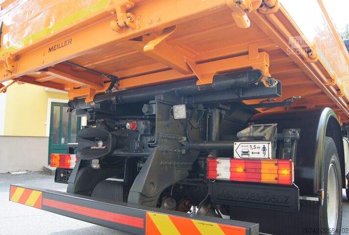 Lastbilsmonterad kran Mercedes-Benz ACTROS 2036 /4x4/FASSI F95/MEILLER/Winterdienst