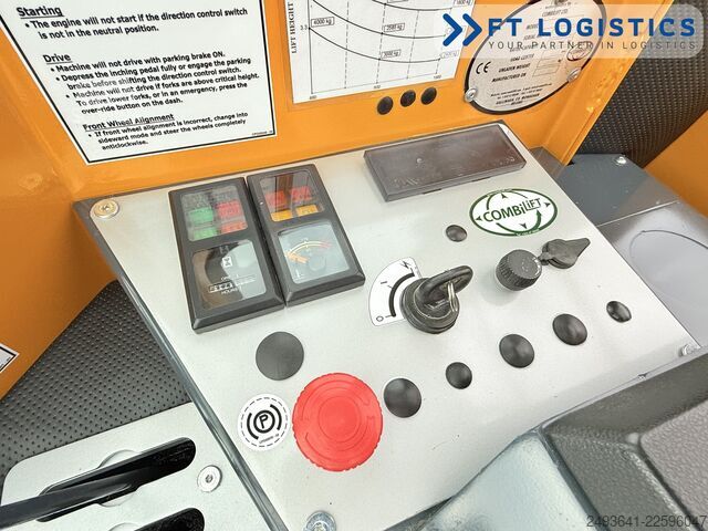 Vierwegvorkheftruck Combilift C4000 | GAS | DUPLEX 4100 | FREE-LIFT