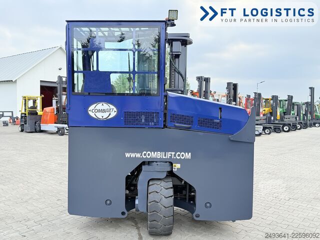 Wózek widłowy czterokierunkowy Combilift C4000 GAS TRIPLEX 5550 POSITIONER CABIN