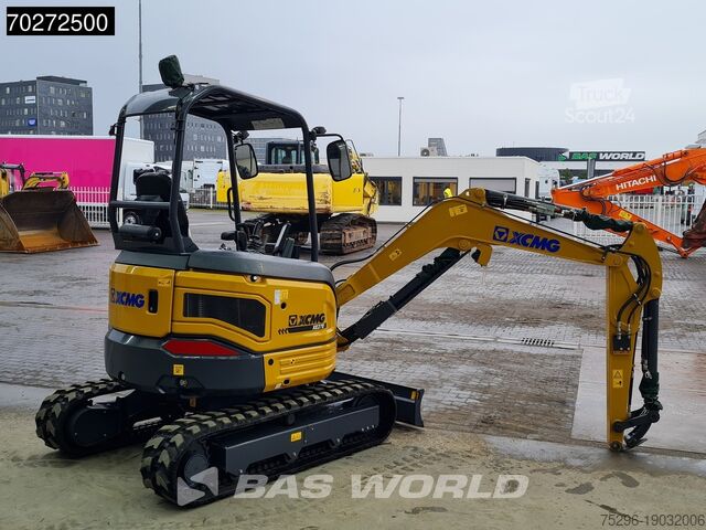 Miniexcavadora XCMG XE27 E 2 YEARS FACTORY WARRANTY - KUBOTA ENGINE