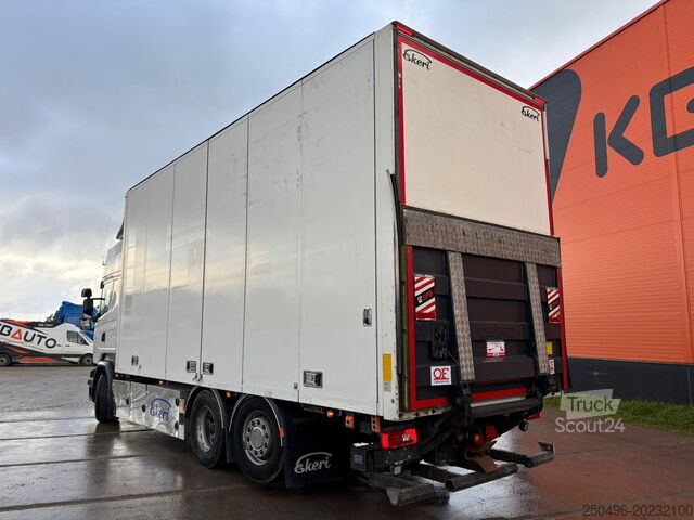 Dėžės korpusas Scania R 580 6x2*4 BOX L=7394 mm