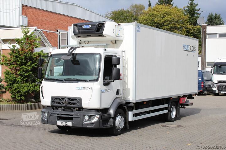 Kühlkoffer-LKW Renault D 12  Carrier Supra 550 Strom Tür LBW FRC 2027