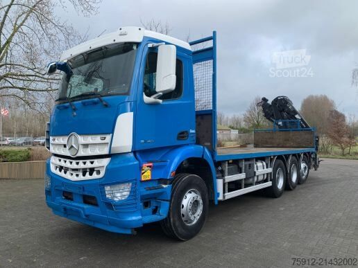 Camião-grua Mercedes-Benz AROCS 3240 8X4 - OPEN BODY HIAB XS 166-E5 HIPRO...