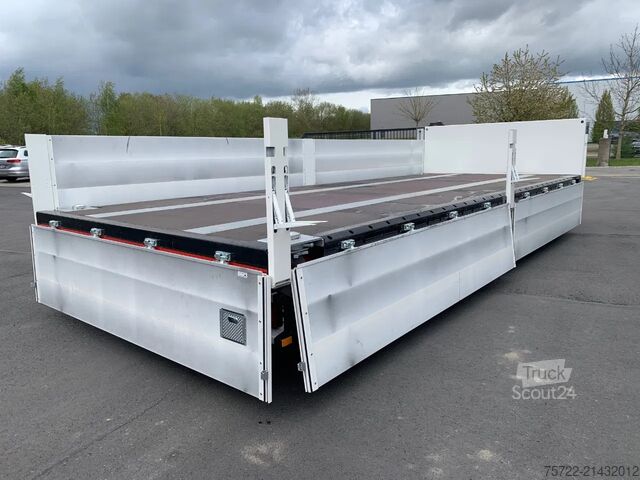 Plateau de chargement PAVIC TBPA 14 64ZC PRITSCHE MIT CONTAINERVERRIEGELUNG...