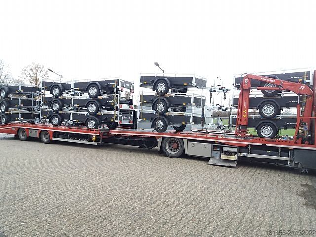 Car trailer Saris direkt DV 135 McAlu pro blackline 1350kg