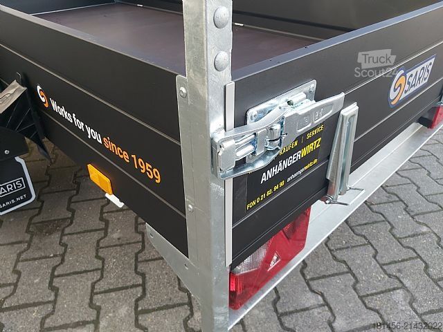 Car trailer Saris direkt DV 135 McAlu pro blackline 1350kg
