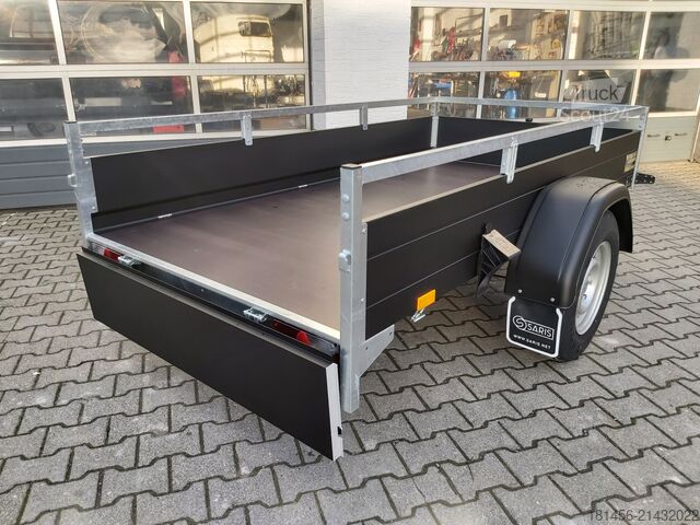 Car trailer Saris direkt DV 135 McAlu pro blackline 1350kg