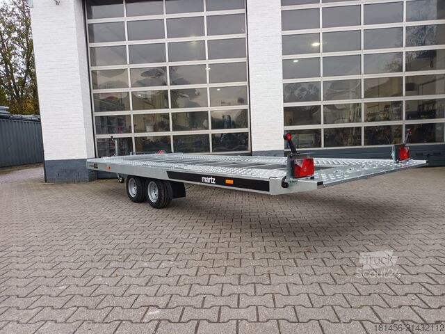 Car trailer trailershop Martz GT kippbar 480 2 3000kg Profi Neu